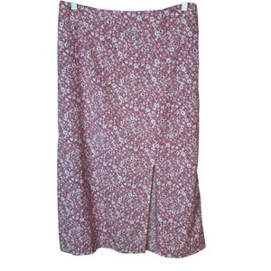 ModCloth Reverie So Often Floral Midi Boho Skirt‎ Medium Cottagecore